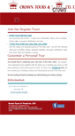 Mobile Screenshot of crown-tours.com